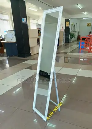 Executive White Dressing Mirror