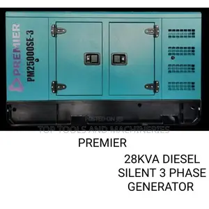 Premier 28kva 3-Phase Silent Diesel Generator With A.T.S