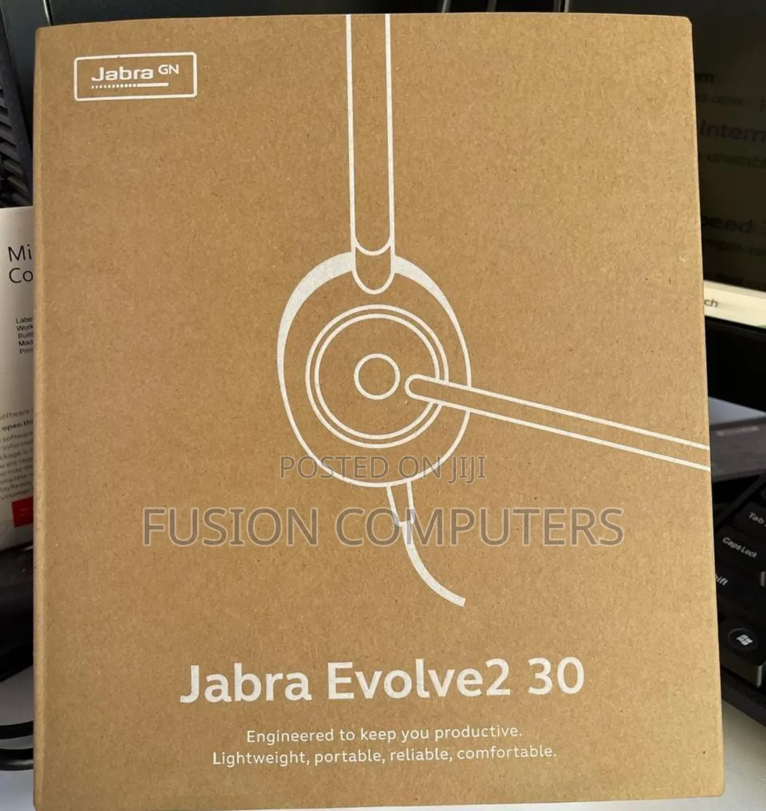 Jabra Evolve2 30 Ms Wired Headset,