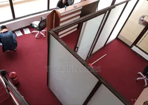 Partitioned Office Delta Floor Wall to Wall Carpets Fitting