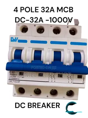 Dc Breaker 4pole 32amps Mcb 1000v
