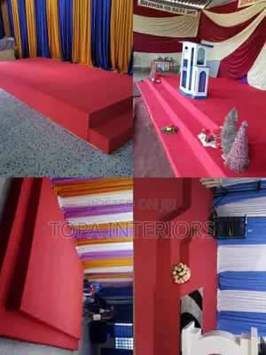 Royal Welcome Altar Floor Carpeting for Church Decoration