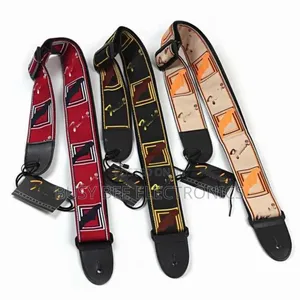 Fashion Embroidered Folk Acoustic Electric Guitar Straps-