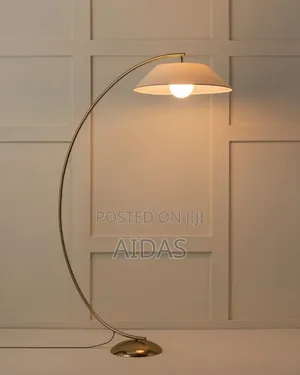 Curved Executive Floor Lamp for Home Decor