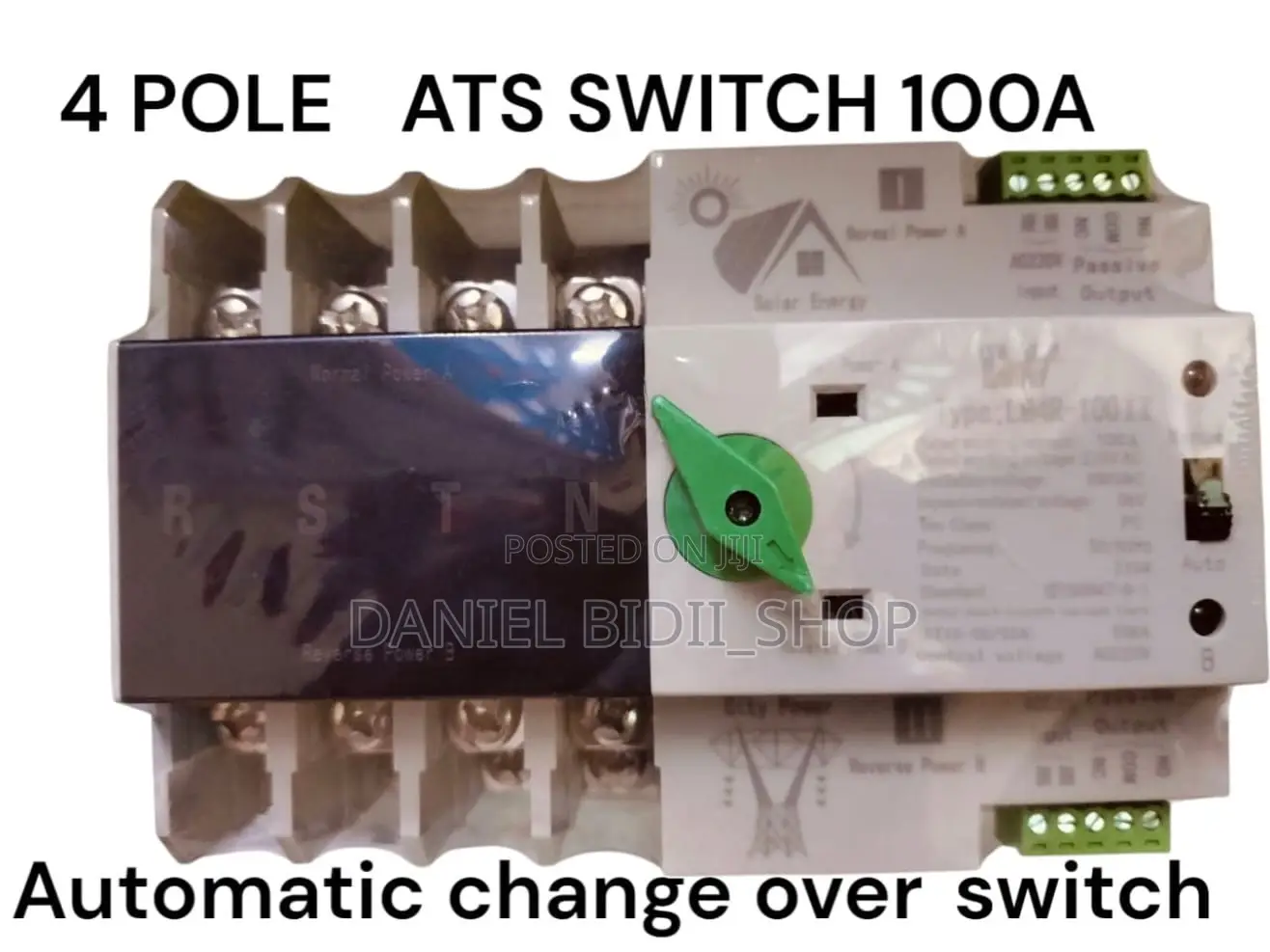 Automatic Change Over Switch 4pole 100amps