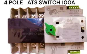 Automatic Changeover Switch (Ats), 4-Pole, 100 Amps