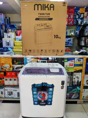 Mika Washing Machine Twin Tub 10kg