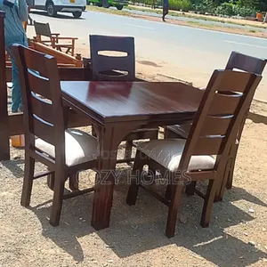 Dining Set, a Solidly Built, Comfy 4 Seater Dining Table