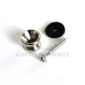 Guitar Strap Button With Screw And Woolen Washer