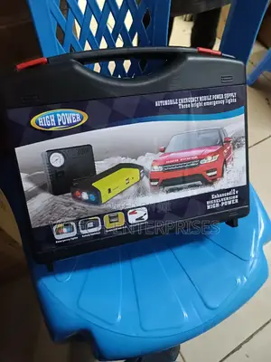 Car Jump Starter Kit With Tyre Inflator 