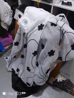 Black and White Sheers Available