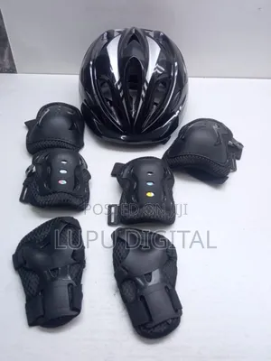 7 in 1 Protective Gears Hard Helmet + Guard