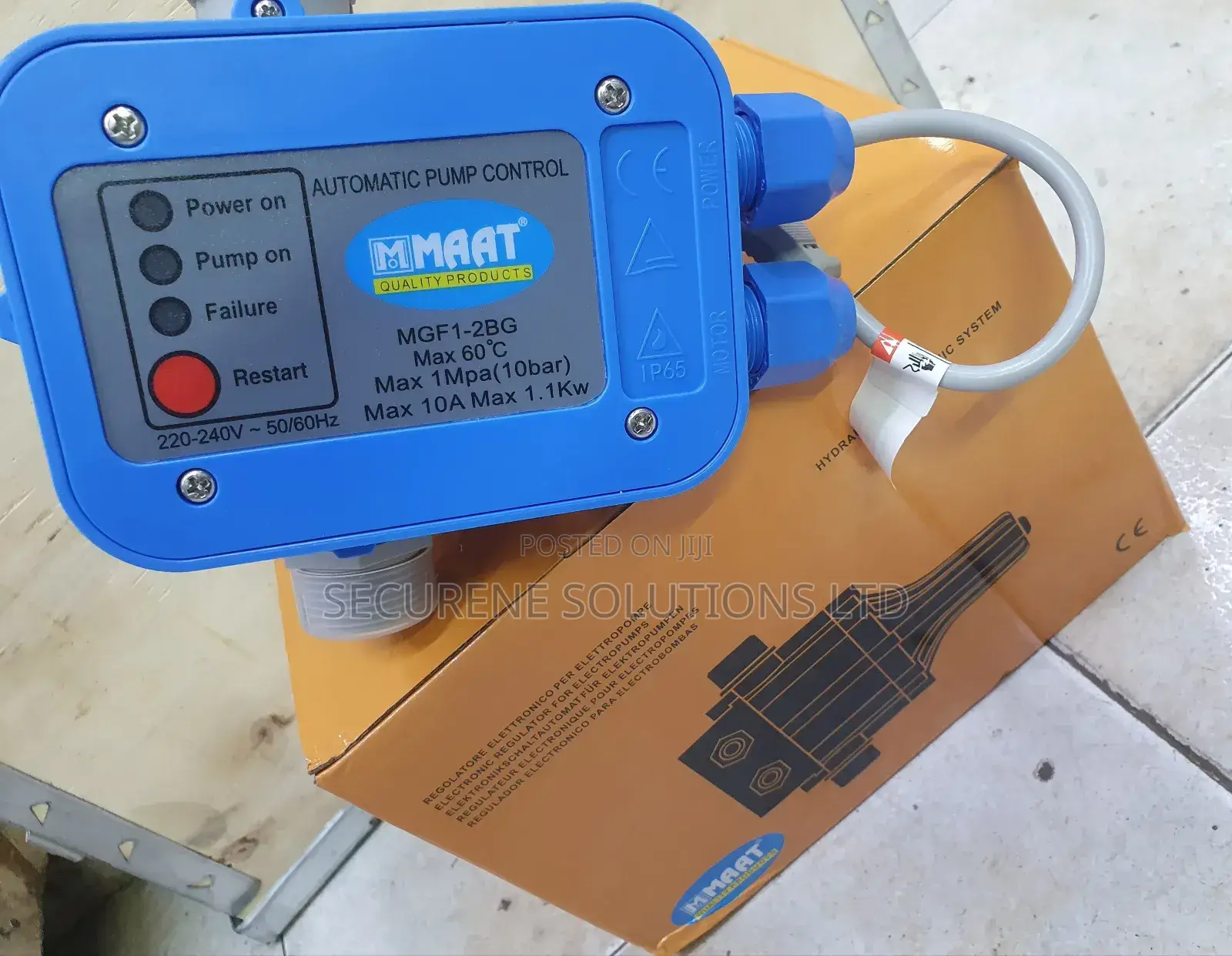 Mmaat Automatic Pump Control Pressure Control