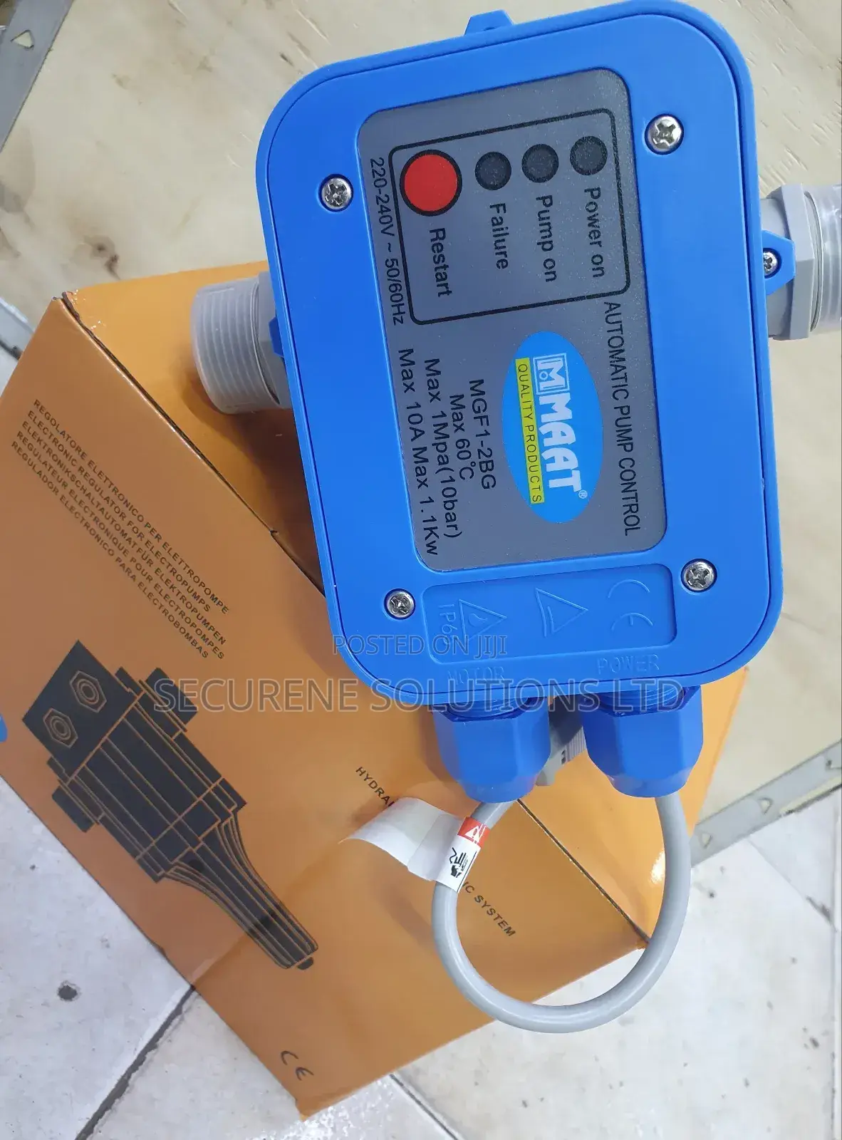 Mmaat Automatic Pump Control Pressure Control