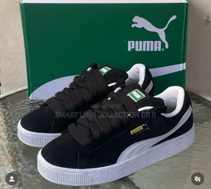 Puma Suede Xl Black White