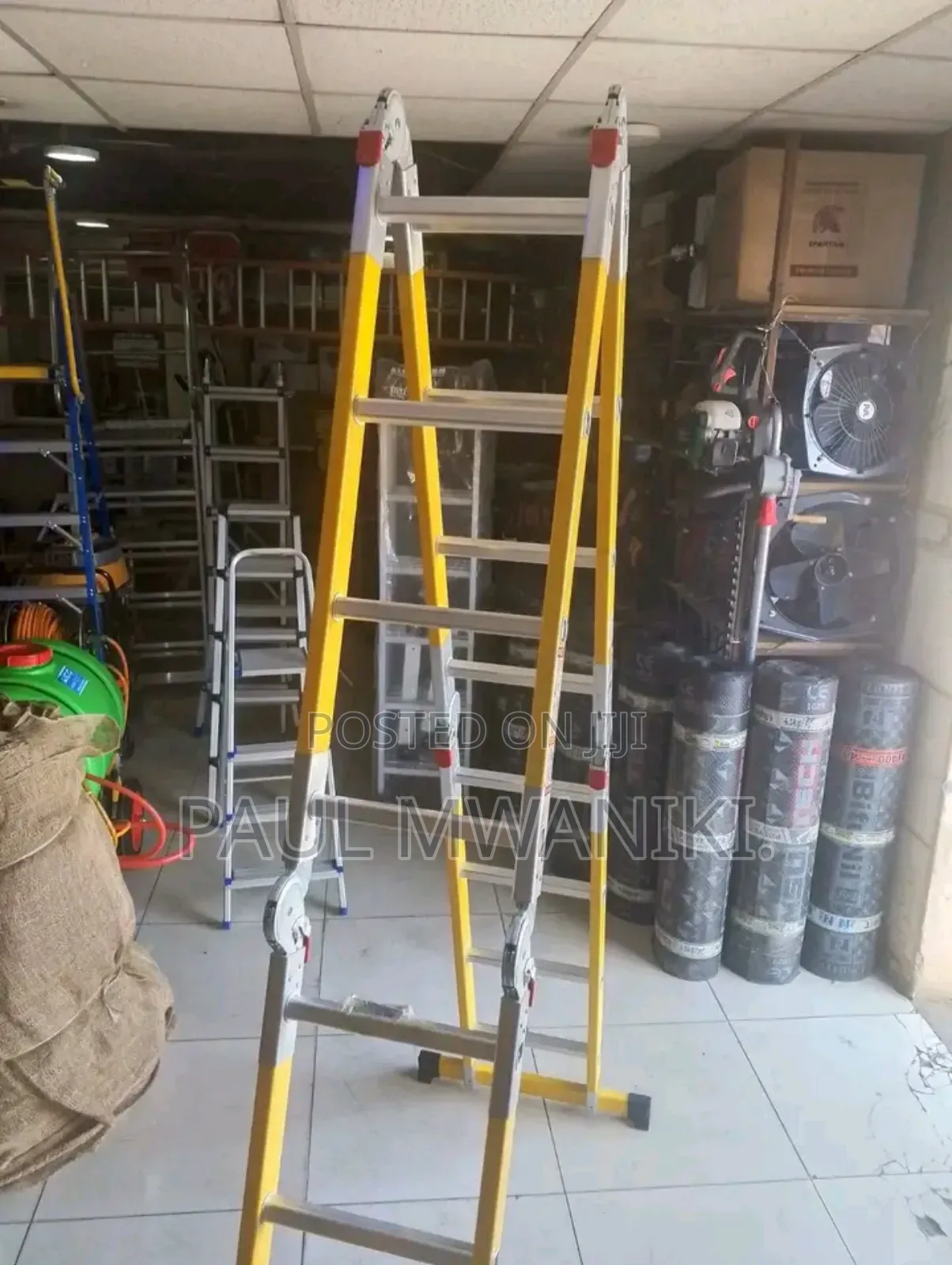 Fiberglass Multi Folding Ladders