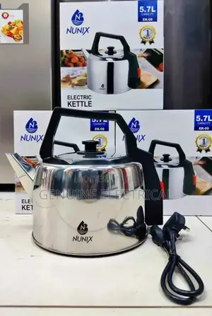 Nunix 5.7l Electric Kettle: Fast Boiling Power