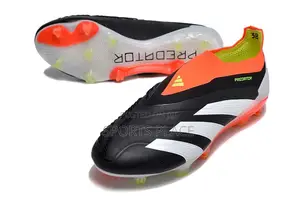 Predator Elite Laceless Fg Solar Red Football Boots