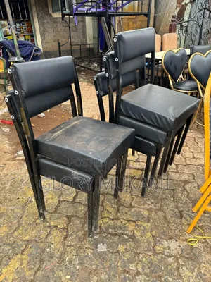 Black Armless Office Chairs