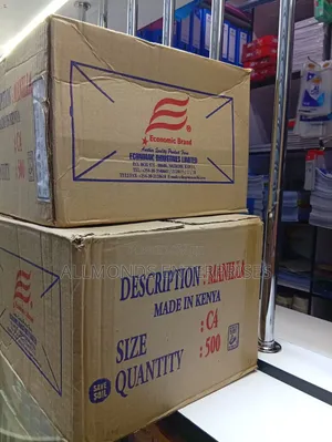 A Carton Of Plain C4/A4 Brown Envelopes- 500 Pieces