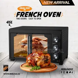 Rebune 45litres Double Door Oven