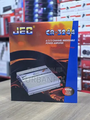 Jec 400 Watts 4 Channel Powerful Bridgeable Amplifier