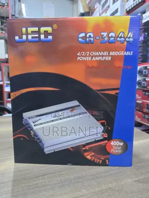 Jec 400watts 4 Channel Bridgeable Power Amplifier