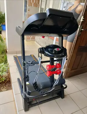 14km/H Home Use Treadmill With 1kg Dumbbell Set