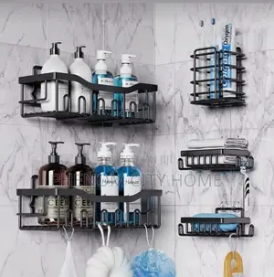 5pc Set Bathroom Organizer Available