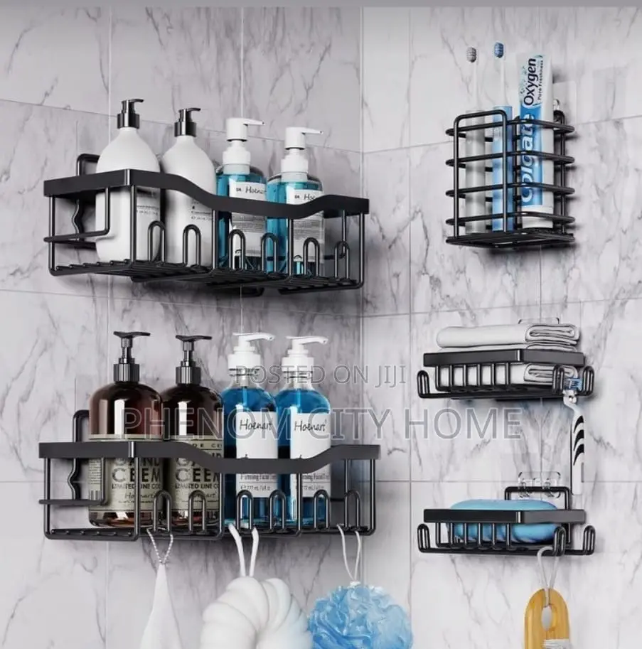 5pc Set Bathroom Organizer Available