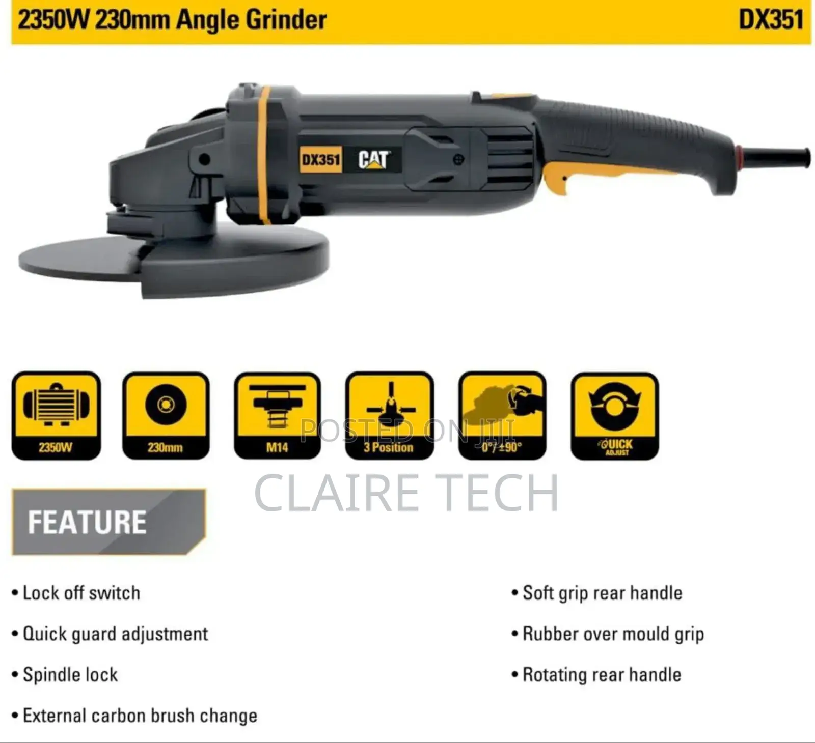 9inch Cat Grinder 2350w