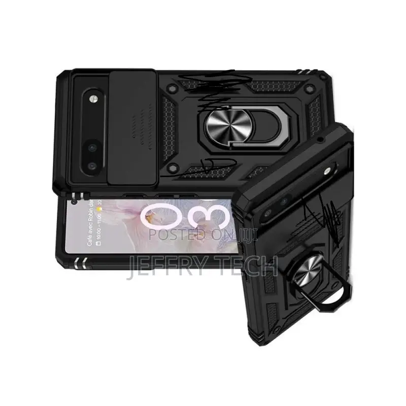 Google Pixel 7 Rugged Protective Case - Black