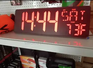 Abs+Acrylic+Led Digital Gym Clock