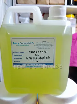 Grapeseed Oil – (100% Natural Cold-Pressed) Pure Organic Carrier Oil
