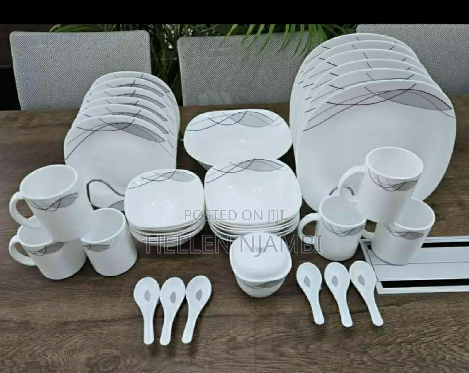 39pc Dinner Set