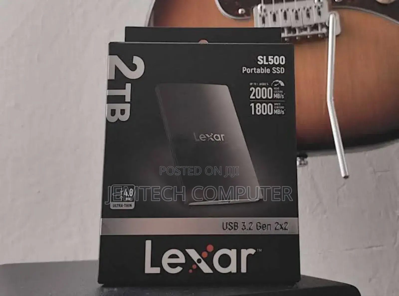 Lexar Sl500 Portable SSD 2tb 2000mbs Read/1800mbps Write