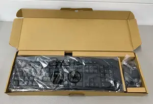 Hp Black Keyboard Mouse Combo Wired Usb New