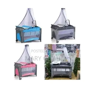 Co-Sleeper Foldable Bed With Multiple Colours