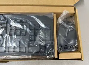 Hp Black Keyboard Mouse Combo Wired Usb New