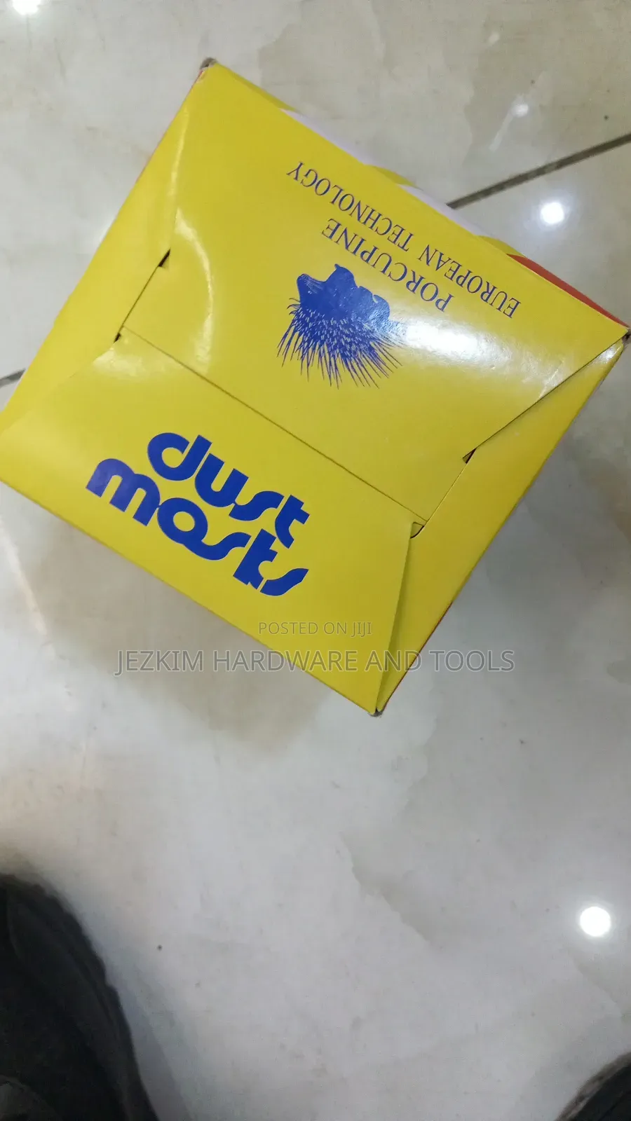 Dust Mask Yellow Box 50pcs (Wholesale)