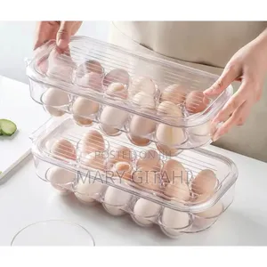 *16 Grid Egg Holder With Handle Lid*