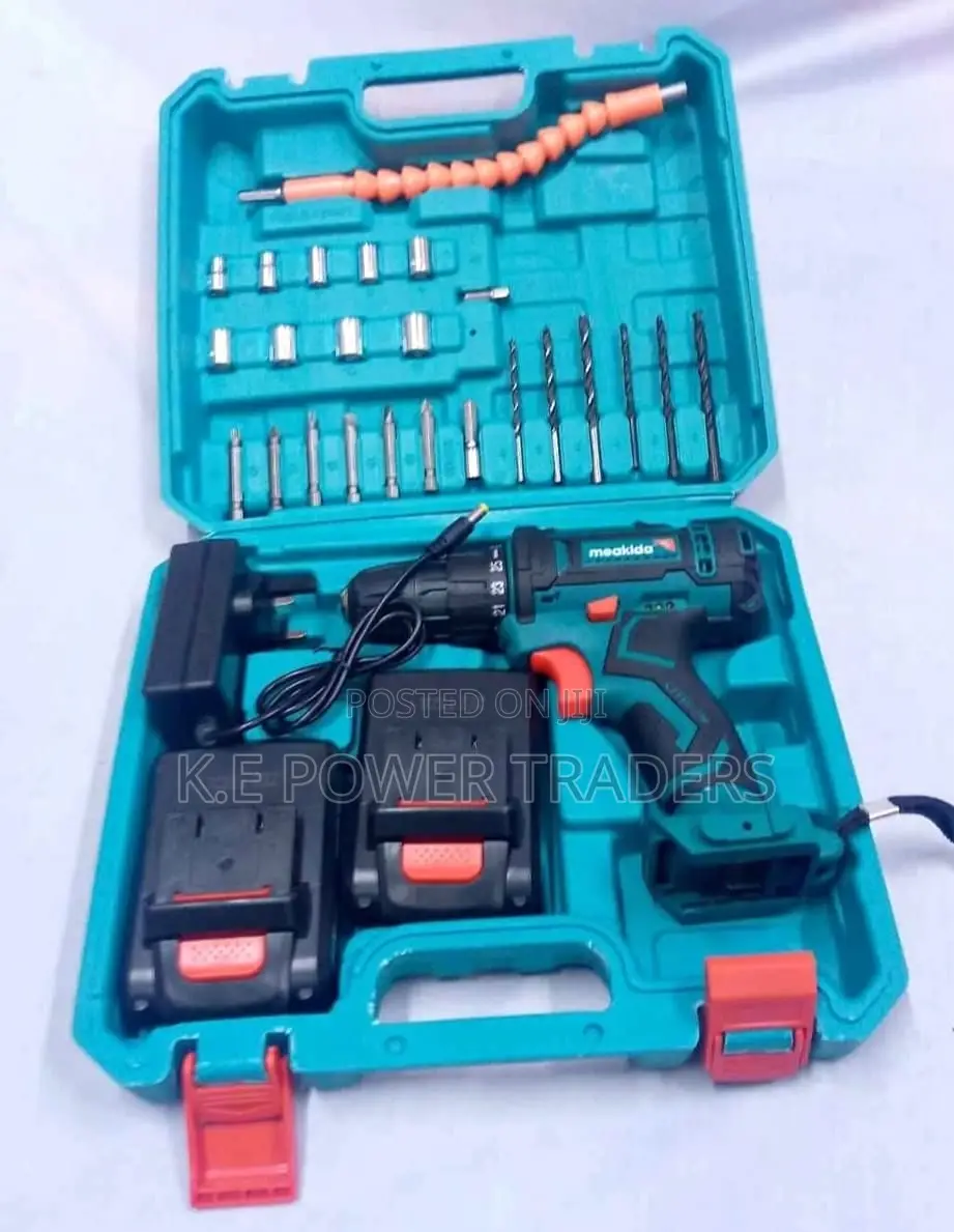 Toolbox Set With Drill