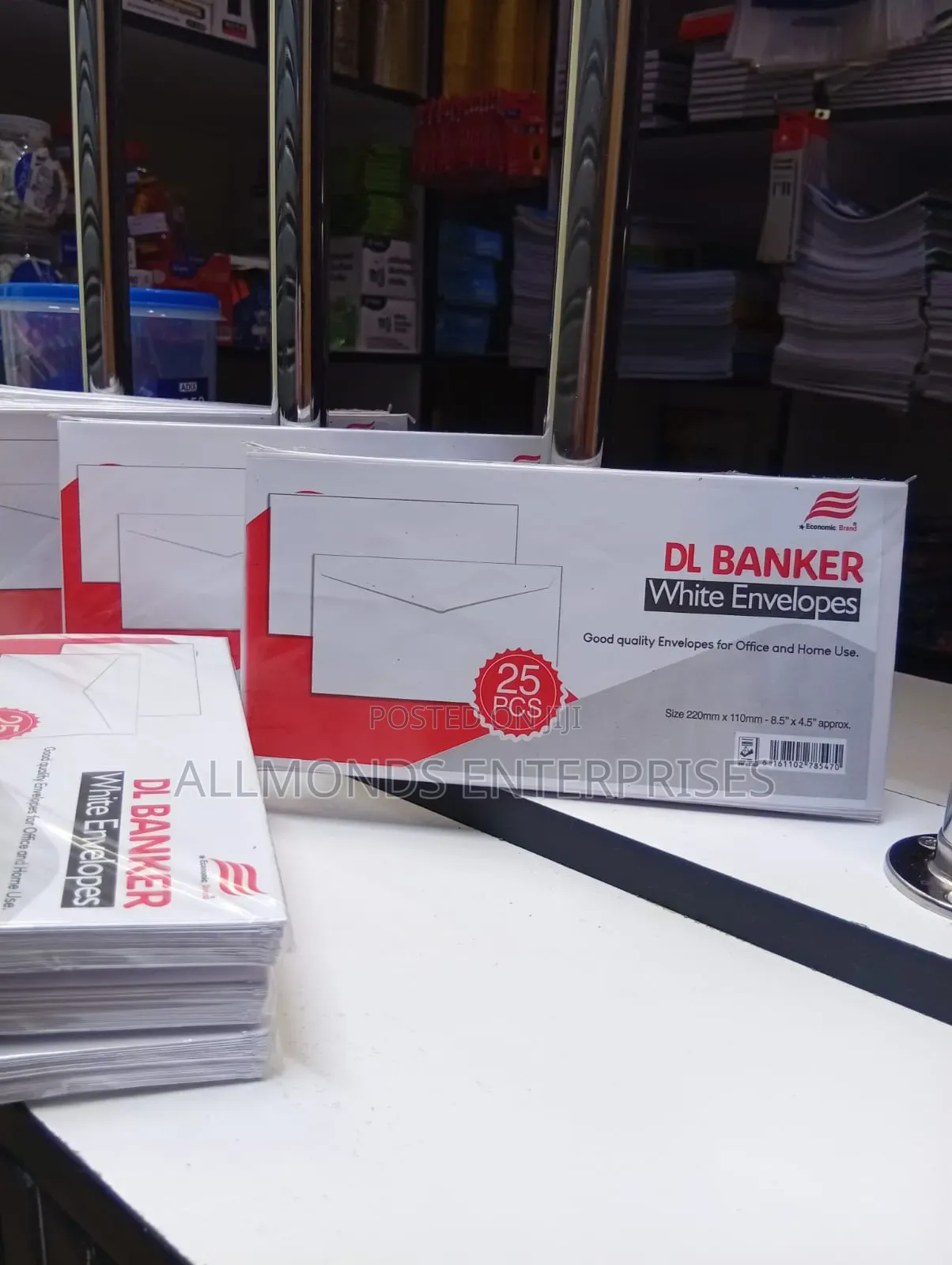 Dl Banker White Envelope -Econimics