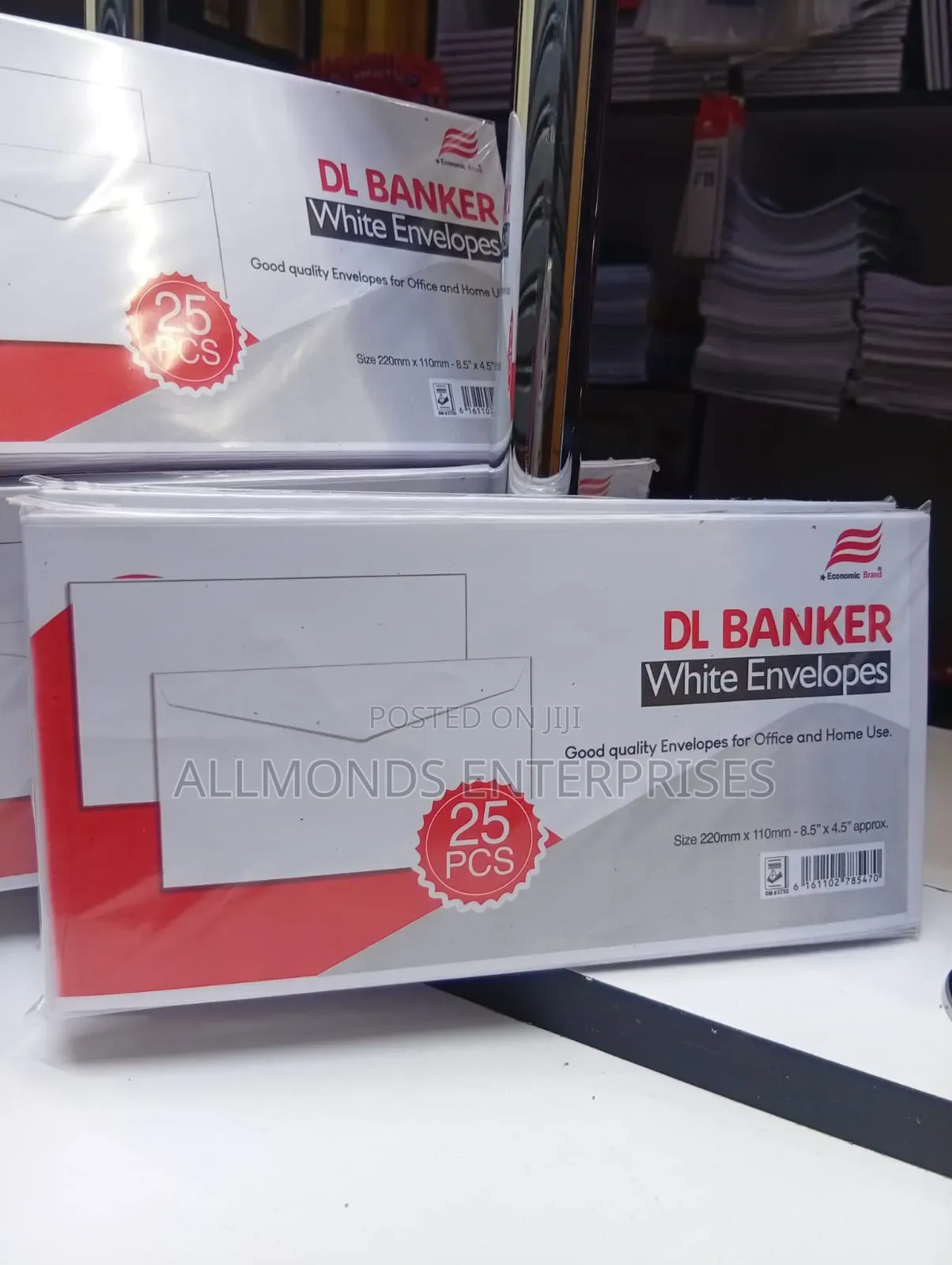 Dl Banker White Envelope -Econimics