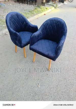 Manicure Seats, Latest Design Navy Blue 