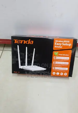 Tenda Wireless N300 Router With Easy Setup
