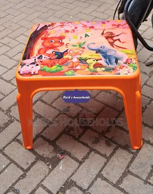 Orange Children's Plastic Table