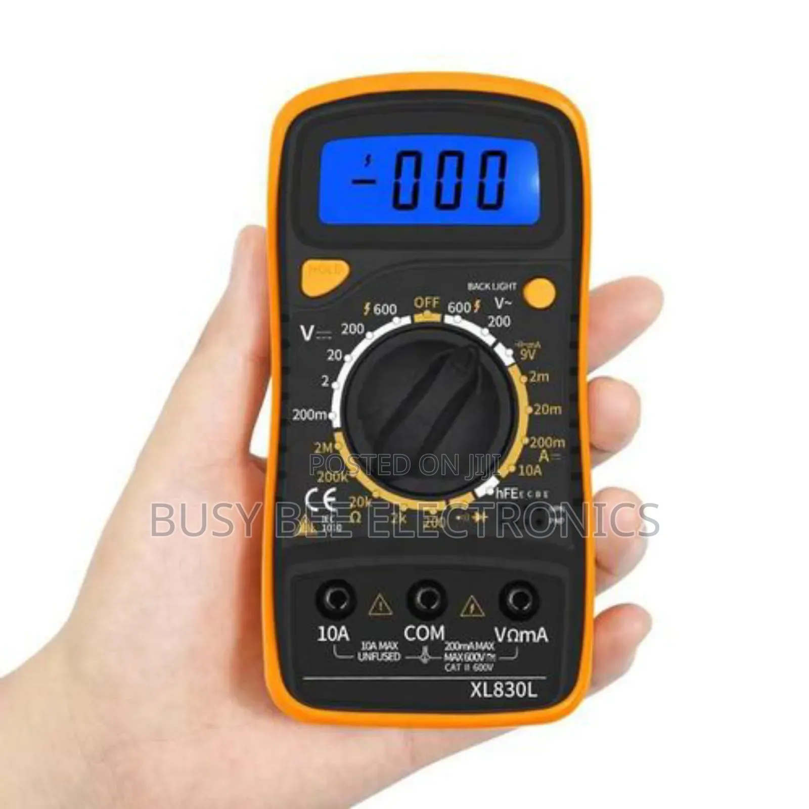 Oem Digital LCD Display Resettable Multifunction Multimeter