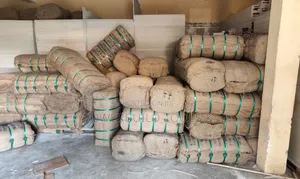 Jute Hessian Fabric Roll for Construction 200gsm 500 (Yards)
