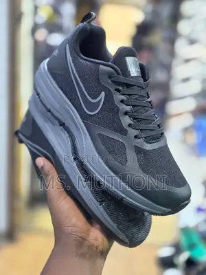Nike Air Zoom Black Grey Running / Gym Shoes Size 40-45